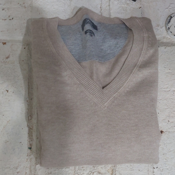 Johann Konen Men's Pullover Designer Sweater Size XXL Classic Preppy V-neckline - Picture 8 of 14